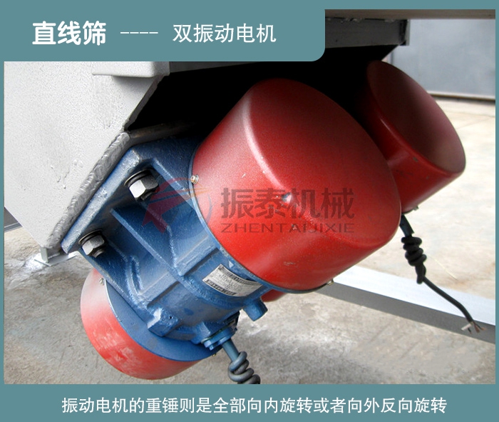 直線篩電機正確轉向