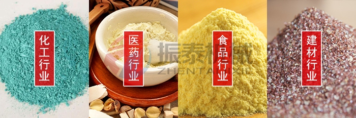 YBS圓形搖擺篩應用行業