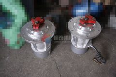 濟(jì)源沈經(jīng)理訂購的立式振動電機(jī)已發(fā)貨，請注意查收